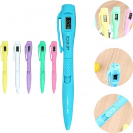 Time-Display Ballpoint Pen Custom Engraved