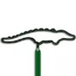 Custom Imprinted Alligator Inkbend Standard, Bent Pen