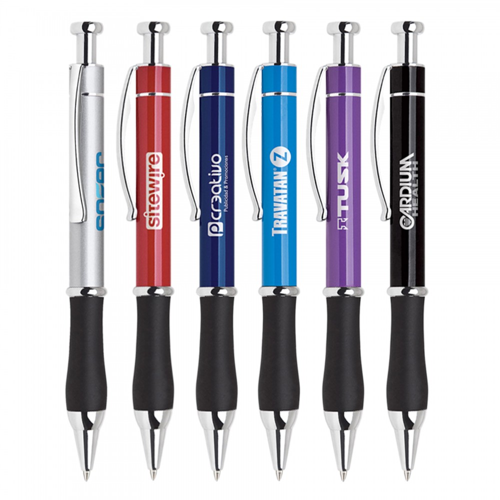 Metal Pen, Ballpoint pen, Click action, Blue ink refill optional Custom Engraved Metal Pen, Ballpoint pen, Click action, Blue ink refill optional Custom Engraved