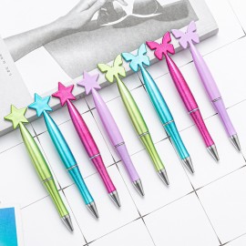 Custom Engraved Custom Plastic Star/Butterfly Shaped Ballpoint Pen