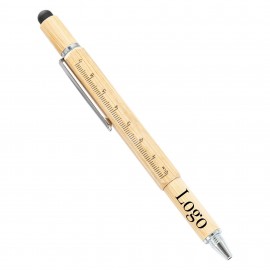 Logo Branded 6-in-1 Outdoor Multitool Pen  Logo Branded 6-in-1 Outdoor Multitool Pen