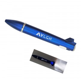 Custom Imprinted Airplane Pen With Flashlight  Custom Imprinted Airplane Pen With Flashlight