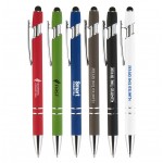 Velvet-Touch Aluminum Stylus Pen Logo Branded