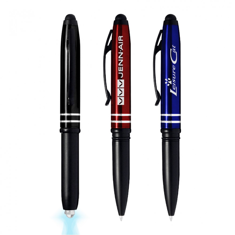 Custom Engraved Eagle 3-in-1 Metal Pen Custom Engraved Eagle 3-in-1 Metal Pen