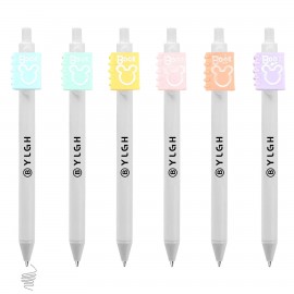 Click Pen w/ Mouse Ear Book Custom Engraved
