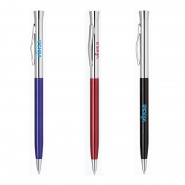 Custom Imprinted Homer Twist Action Metal Ballpoint Pen