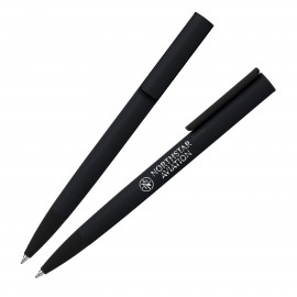 Jagger Midnight Softy - Laser Engraved - Metal Pen Custom Engraved  Jagger Midnight Softy - Laser Engraved - Metal Pen Custom Engraved