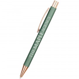 Custom Imprinted Whitney Gel Pen - Rose Gold