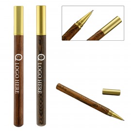 Wooden Neutral Pen Logo Branded