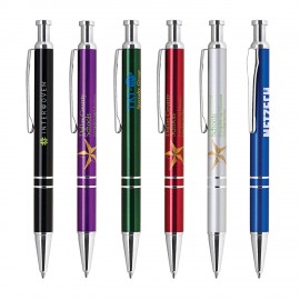Logo Branded Aluminum Ballpoint Pen