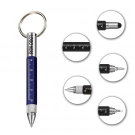 6 in 1 Multi Tool Pen Set Logo Branded