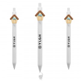 Custom Engraved Pet House Click Pen