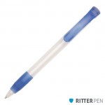 Custom Engraved Ritter Frozen Pen - Blue