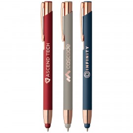 Custom Engraved Crosby Softy Rose Gold w/ Stylus - Mirror Laser