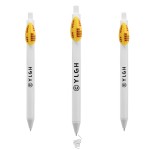 Click Pen w/ BBQ Corn Logo Branded