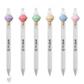 Custom Engraved Lollipop Ball Click Activated Pen