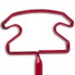 Telephone Inkbend Standard, Bent Pen Logo Branded