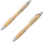 Custom Imprinted Bamboo-05 Eco-Friendly Ballpoint Pen