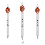Custom Engraved Click Pen w/ Hot Dog Bread