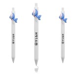 Click Activated Pen With Whale Logo Branded