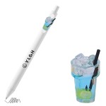 Custom Engraved Click Activated Pen with Iced Lemonade
