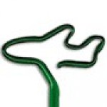 Logo Branded Airplane Inkbend Standard, Bent Pen