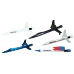 Custom Imprinted Special Pricing !...Airplane Ballpoint Pen With Folding Wings - Air Force, Navy, Aerospace, Airlines