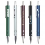 Custom Engraved Frankfurt Lite Aluminum Push Action Ball Point