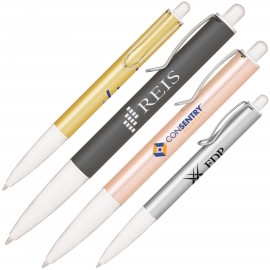 Custom Engraved Click action aluminum ballpoint pen