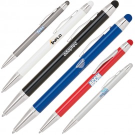 Custom Engraved Twist action aluminum stylus pen (OUTDATED)  Custom Engraved Twist action aluminum stylus pen (OUTDATED)