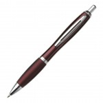 Custom Imprinted Piedmont Metal Pen - Red/Silver