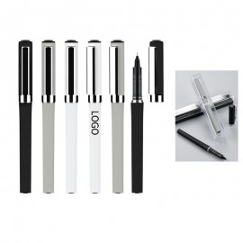 Custom Imprinted 0.5mm Extra Fine Point Quick-Drying Straight Liquid Pen