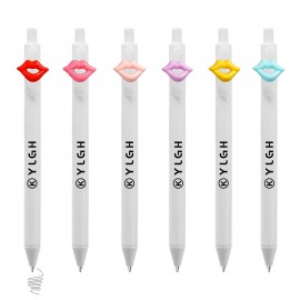 Click Pen w/ Kiss Custom Engraved