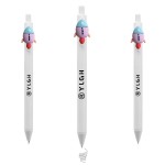 Click Pen w/ Rocket Custom Imprinted