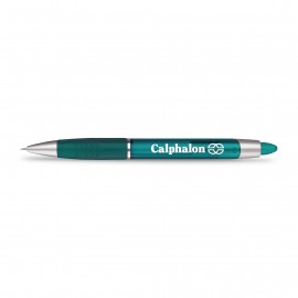 Custom Imprinted Paper Mate Element Translucent Barrel - Black Ink - Teal