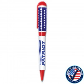 USA Stars & Stripes Designer Jumbo Twist Pen Custom Imprinted