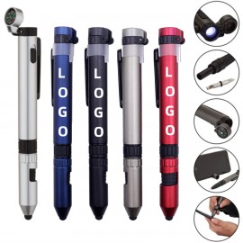 7 in 1 Multi-Tool Stylus Pen With LED Light Custom Engraved  7 in 1 Multi-Tool Stylus Pen With LED Light Custom Engraved