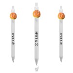 Custom Engraved Click Pen w/ Hamburger