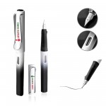 Black And White Gradient Fountain Pen Logo Branded
