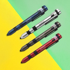 Promo 6-In-1 Quest Multi Tool Pen Custom Engraved
