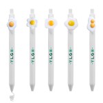 Eggs Click Activated Pen Logo Branded
