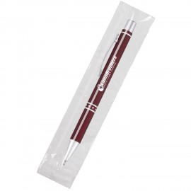 Logo Branded Pro-Writer Gel-Glide Cello-Wrapped Pen