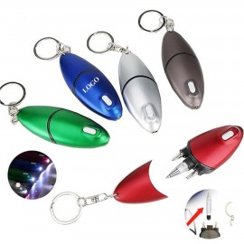 Pen With Screwdriver And Flashlight Custom Engraved