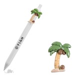 Coconut Tree Click Activated Pen Logo Branded