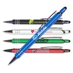 Custom Engraved Halcyon Full Color Digital Vortex Metal Pen/Stylus