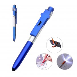 Custom Engraved 4 in 1 Ballpoint Plastic Pen