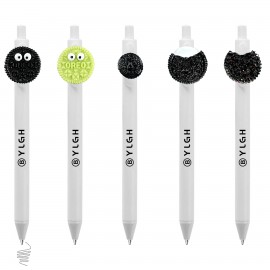 Custom Imprinted Click Activated Pen With Chocolate Biscuits