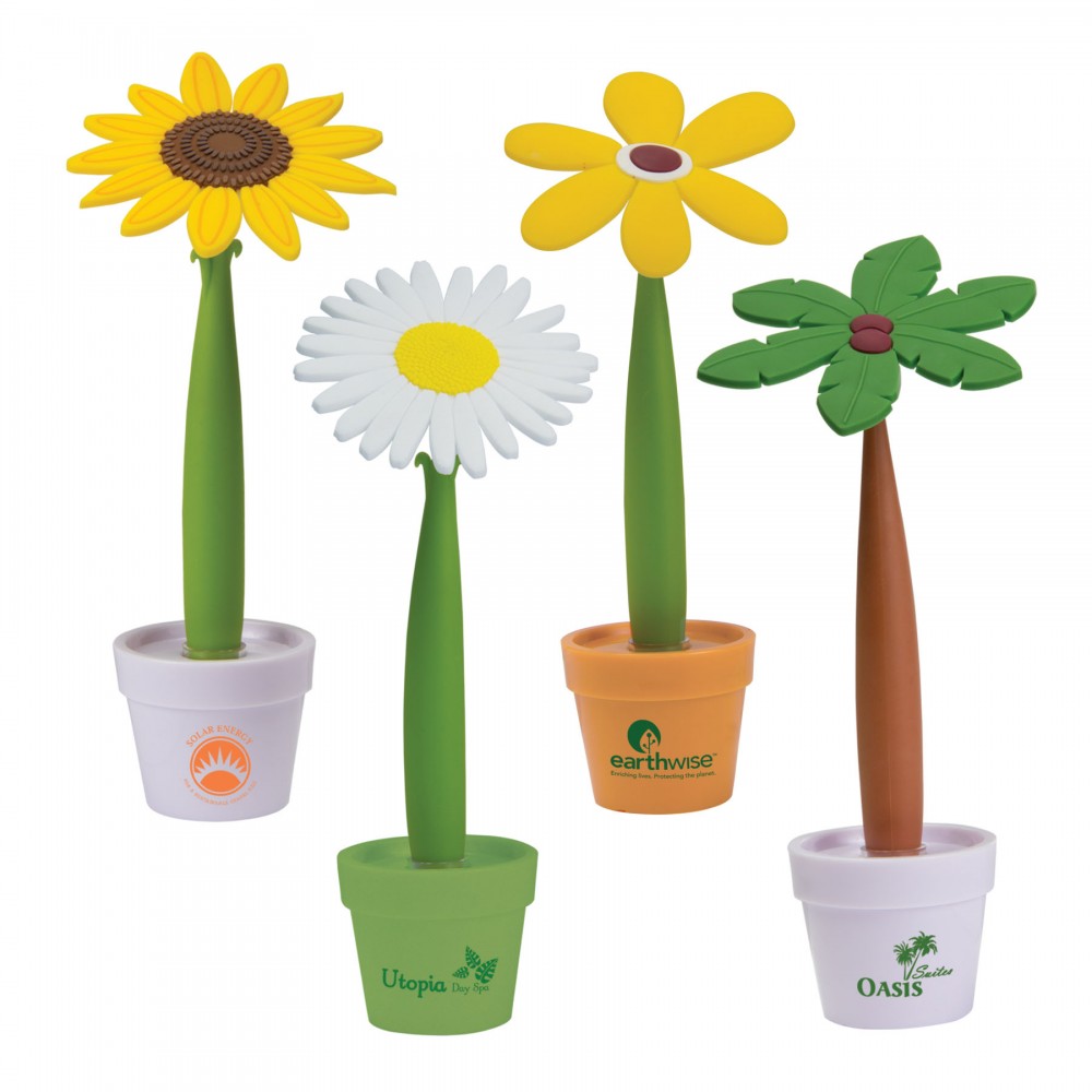 Pen & Mini Pot Logo Branded Pen & Mini Pot Logo Branded
