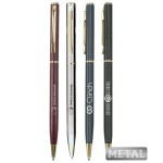 Union Printed, Promotional "Remarkable" Metal Twist Pen Logo Branded