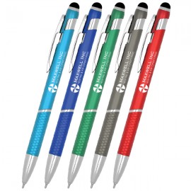 Custom Imprinted Engage Stylus Gel-Glide Pen